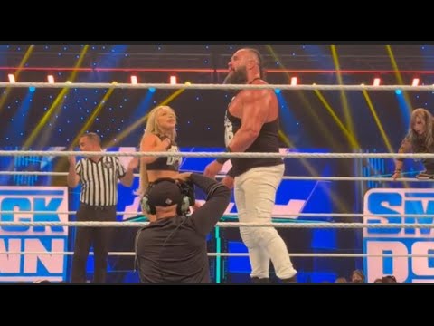 Braun Strowman and Kairi Sane vs Dominik Mysterio – WWE Smackdown FULL DARK MATCH 8/9/2924