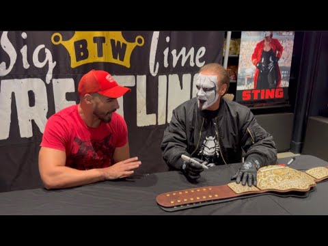 Meeting The Icon Sting