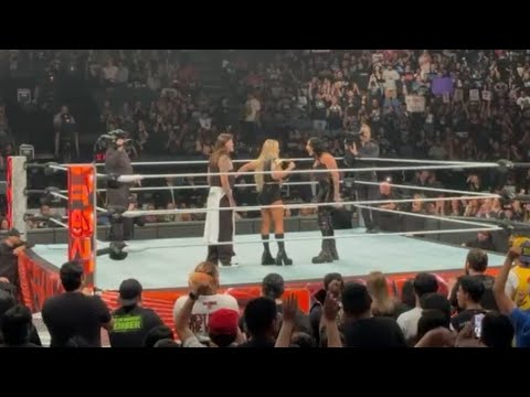 Dominik Mysterio & Liv Morgan Are Confronted By Rhea Ripley - WWE Raw 9/23/24