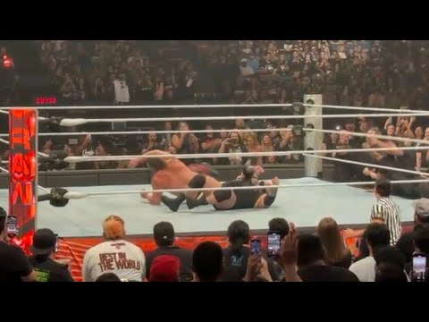 Braun Strowman Brawls With Bronson Reed Live Crowd Pop - WWE Raw 9/23/24