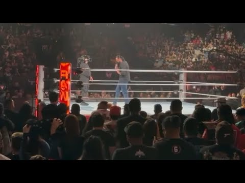 Drew McIntyre Sends Message To CM Punk Live Crowd Reaction - WWE Raw 9/23/24