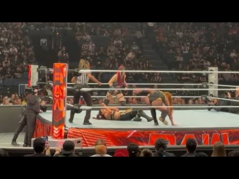 Iyo Sky & Kairi Sane vs Isla Dawn & Alba Fyre - WWE Raw 9/23/24