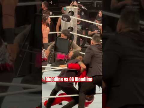 The Bloodline Brawls With OG Bloodline #wwe #wweraw #shorts