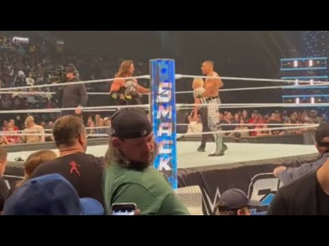 AJ Styles Returns Live Crowd Pop - WWE Smackdown 10/4/24