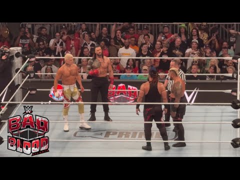 The Bloodline vs Roman Reigns & Cody Rhodes Full Match – WWE Bad Blood 10/5/24