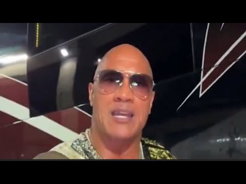 Dwayne “The Rock” Johnson After WWE Bad Blood 10/5/24 (Final Boss Engaged)