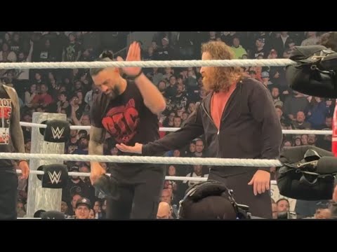 Unseen Footage of Roman Reigns and Sami Zayn after WWE Smackdown 11/8/24 Goes Off Air!