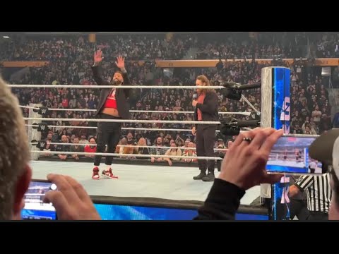 Jey Uso Yeets with Sami Zayn after WWE Smackdown 11/8/24