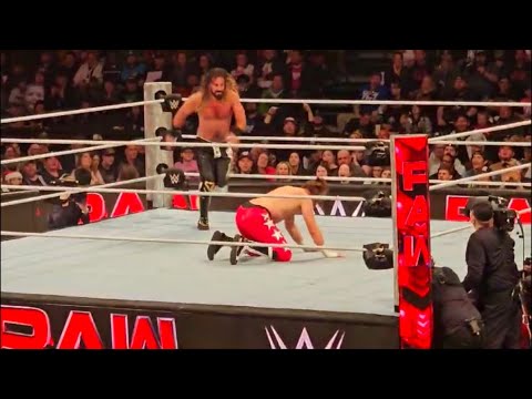 Seth Rollins vs Sami Zayn - WWE Raw 12/2/24