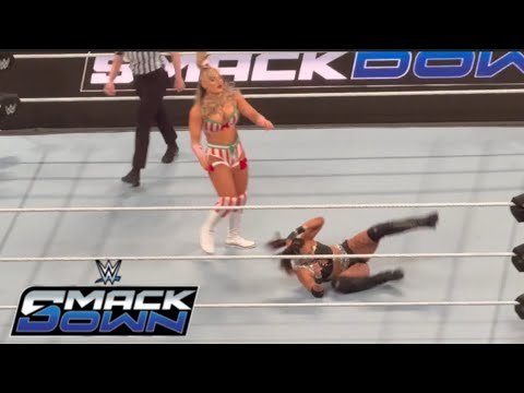 Tiffany Stratton vs Michin - WWE Smackdown 12/13/24