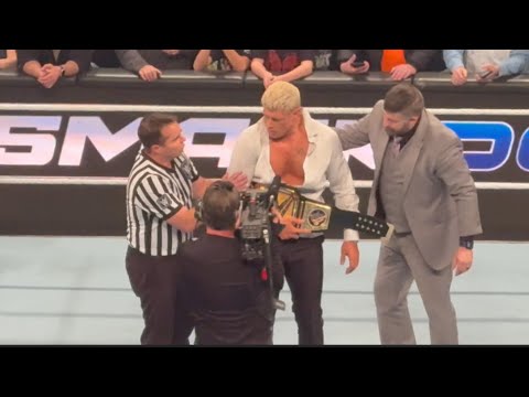 UNSEEN Footage of Cody Rhodes After WWE Smackdown 12/13/24 Goes Off Air!