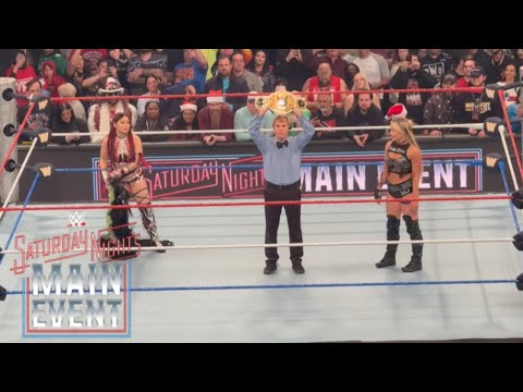 Iyo Sky vs Liv Morgan – WWE Saturday Night’s Main Event 12/14/24