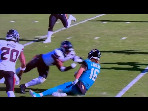 Trevor Lawrence Concussion, Texans vs Jaguars Brawl!