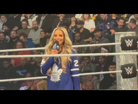 Trish Stratus Gets Emotional to Kick Off WWE Smackdown 2/28/2025